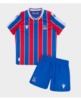 Crystal Palace Maglia Gara Casa Repliche 2025-26 Bambino Maniche Corte